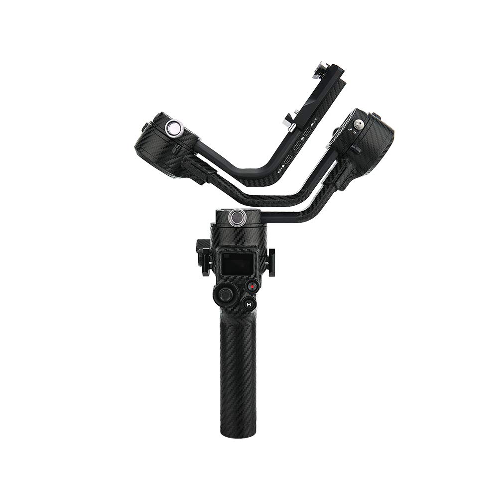 KIWIFOTOS Camera Body Skin Guard Protector Anti-Scratch Cutting Sticker for DJI RSC 2 Camera Non-slip Carbon Fiber Pattern Cover Film