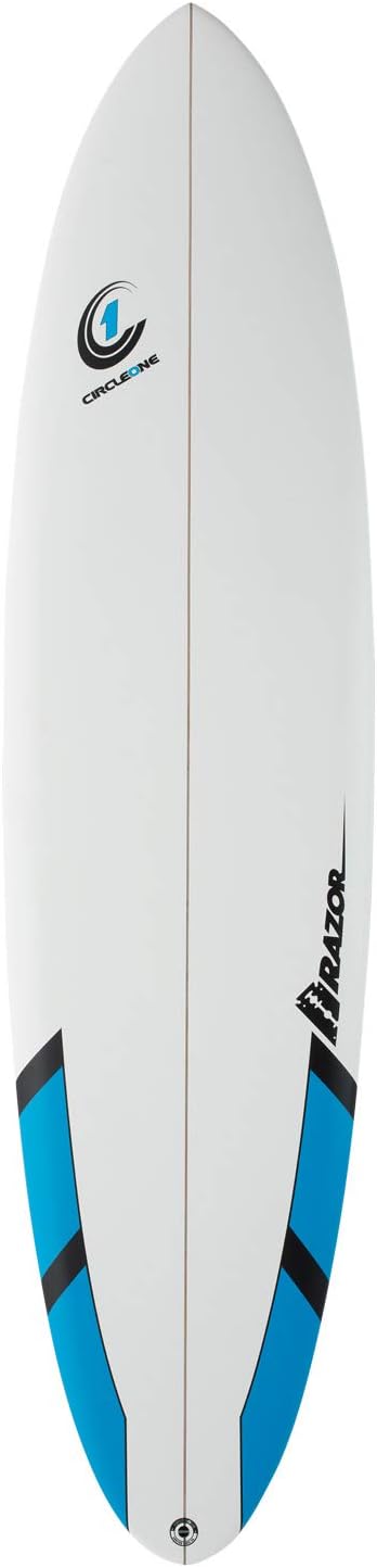 Circle One 7ft 6inch Razor Mini Mal Surfboard - Round Tail - Matt Finish