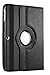 Kingsource 360 Rotating Stand Cover Wake & Sleep Function PU Leather Case Compatible for Samsung Galaxy Tab 4 10.1 (SM-T530NU) Color Black