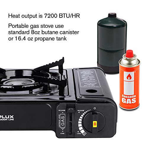 Camplux NEW Dual Fuel Propane & Butane Portable Outdoor Camping Gas