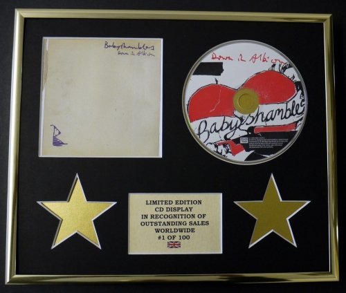 BABYSHAMBLES/CD DISPLAY/LIMITED EDITION/COA/DOWN IN ALBION