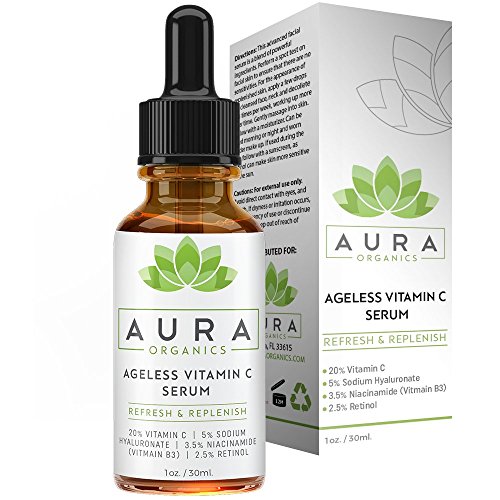Vitamin c serum for face with retinol - dark spot corre…