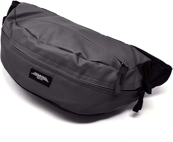 Amazon Triumphal ウエストバッグ メンズ レディース ボディバック 止水 バッグ スポーツ アウトドア カジュアル 大容量 チャコールグレイ Wbnt 002 Libertad リベルタ シューズ バッグ