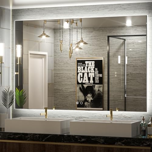 Keonjinn 55 X LED Bathroom Mirror Backlit