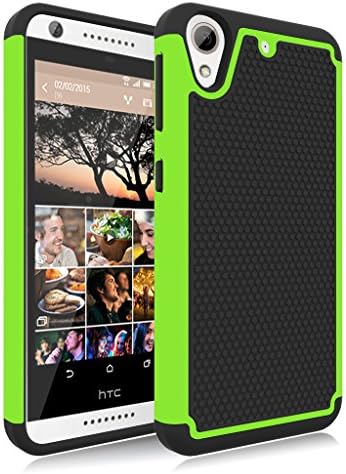 HTC Desire 626 Case, Desire 626S Case, Jeylly [Shock Proof] Scratch Absorbing Hybrid Rubber Plastic Impact Defender Rugged Slim Hard Case Cover Shell for HTC Desire 626S/626 All Carriers