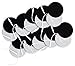 Syrtenty TENS Unit Replacement Pads - Pack of 20 Round Patches for Muscle Stimulation & Therapy, 2'' Electro Pad Set