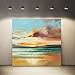Wowdecor Paint by Numbers for Adults Beginner Kids, Number Painting - Monet Sky Sea Landscape 40x40 cm - Wall Art Gifts (Monet, No Frame