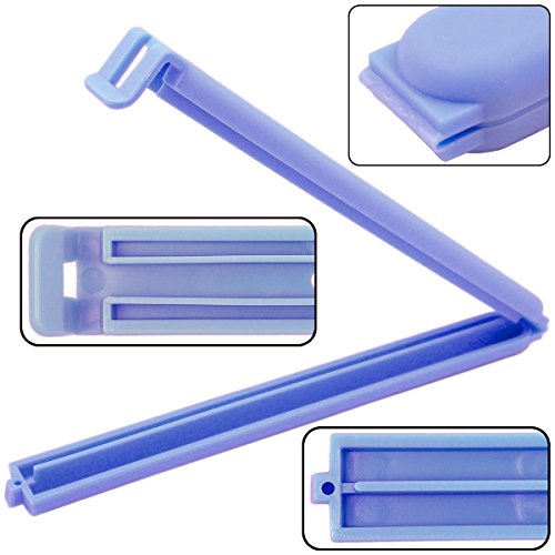 Shells 5PCS Large Size 6.3 Inches Multi-colors Fresh-Keeping Sealing Clips Bag Clips Sealer