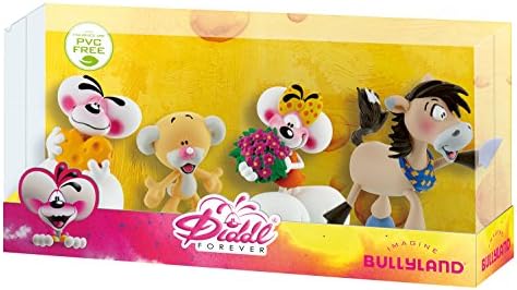Bullyland 43469 Figure Set Diddl - Diddl, Diddlina, Pimboli and Galupy