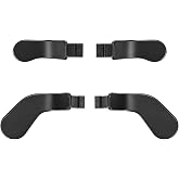 4 Pcs Metal Paddles for Xbox One/Elite Series 2&amp;Core Controller, Black | Stainless Steel Paddles Replacement Compatible With Xbox One Elite Series 2 and Elite Series 2&amp;Core Controllers
