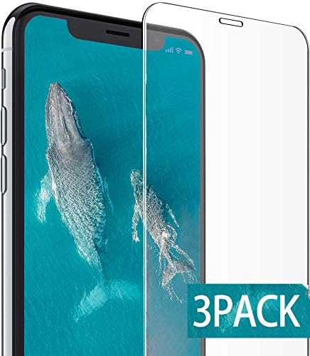 NALIGHT Tempered Glass Screen Protector For iPhone XR / iPhone 11 6.1 (3-Pack)Compatible with iPhone XR / 11,Tempered Glass Screen Protector 9H Hardness, Bubble-Free Shatter-Proof