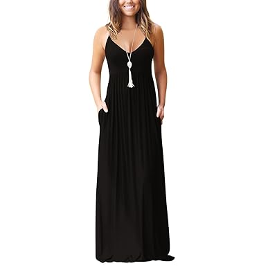 plain flowy dresses PRETTYGARDEN Womens Summer Puff Short Sleeve Maxi Dress Square Neck Sm main image 1