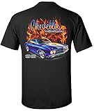 70 Chevrolet Chevelle SS Flamed T-Shirt 100% Cotton Preshrunk
