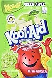 KOOL-AID GREEN APPLE Unsweetened Drink Mix (12 Packets)