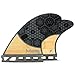 Futures Fins - Rasta HC Quad - Bamboo/Grey