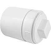 4" Sewer Cleanout Adapter with Plug Pipe Fitting, PVC DWV Flush Sewer Cleanout Cap, PVC S&D Coupling, 4-Inch, Hub X Hub Conne