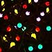 Lalapao Globe String Lights Outdoor Christmas Decorations 100 LED Battery Operated Ball Lights Waterproof Fairy Lighting with 5 Modes for Xmas Tree Indoor Garden Patio Bedroom Wedding (Multi Color)