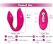 Remote Control Vibrator Wowyes Silicone 5 Speed G-spot and Clitorial Stimulation Vibrators for Couples Wireless Therapeutic Massager Sex Toys for Women
