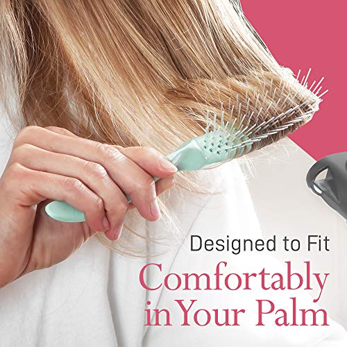 Stanley Style Glider Detangle Hair Brush for Women Gentle Hair Styling, Straightener