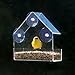 Evelots Clear Acrylic Window Bird Feeder, Strong All Weather Suction Cups
