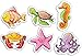 Under the Sea 2-3 Piece Puzzles, 6 Count