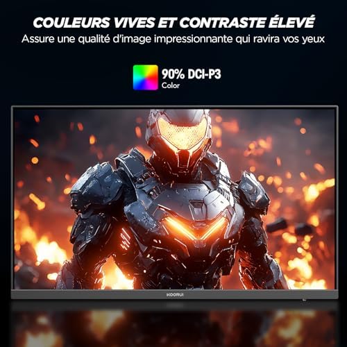 Ecran PC Gamer 27 Pouces, HDR400 200Hz FHD Gaming Moniteur G2711P