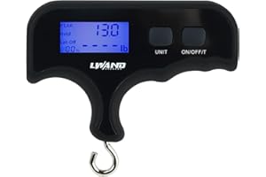 LWANO Archery Compound Bow Scale Portable Digital Draw Weight Scale, Accurate Up to 110lbs/50kg, Ideal for Hunters & Archers Compound & Recurve Bows, Lightweight