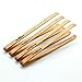 Wooden Mini Appetizer Tongs, Set of 4, 6 inches long