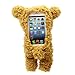 GEARONIC TM New 2016 3D Cute Doll Toy Cool Plush Teddy Bear Cover Shockproof Dirt Dust Proof Case Compatible with Apple iPhone SE 4 4S 4G 5 5S 5C