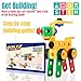 USA Toyz Boltz STEM Building Toys - 101 Pc Construction Set, Educational Toys for Kids with Engineering Blocks, Bolts, Wheels and Ratchet