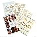 Flash Tattoos Desert Dweller X Child of Wild Authentic Metallic Temporary Tattoos 4 Sheet Pack (gold/silver/turquoise) - Includes Over 43 Premium Waterproof Tattoos