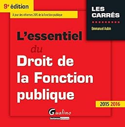 L' essentiel du droit de la fonction publique