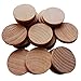 1.5 Inch Natural Wood Slices Unfinished Round Wood Coins for DIY Arts & Crafts Projects, 100 per Pack.