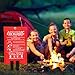 AOOHOOA Fire Blanket Fiberglass Emergency Fire Safety Blankets Flame Retardant Protection for Kitchen,Camping,Fireplace,Grill,Car,RV,Boat (39'' x 39'')…
