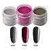 3pcs 28g/Box Multi Colorful Dipping Powder Without Lamp Cure Nails Dip Powder Summer Gel Nail Color Powder Natural Dry (45-48-50)