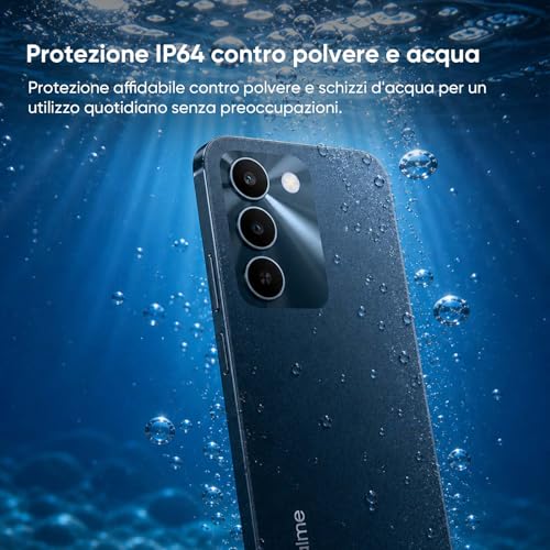 realme C100 5G Smartphone 256GB ROM, Titan 6600mAh Battery and 45W Fast Charge, Mobile Phone with 144Hz Ultra Shine, Android 16 Mobile Phones Shock Resistance Military, Reverse Charging