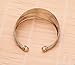 CHUANGYUN Polished Multiple Wire Copper Width Open Vintage Cuff Bangle Bracelet