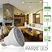 6-Pack 7W Dimmable PAR20 LED Bulb - 50W Equivalent, ENERGY STAR, UL-listed LED PAR20 Light- Warm White 3000K 550LM 40 Degree Beam Angle- Stage Scene, Event, Residential, Commercial, General Lighting