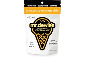 Mr. Dewie's Cashew Base Ice Cream Mix (Chocolate Orange Chip)