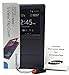 Samsung Galaxy Case S View Flip Cover Folio - W/SD Reader - Non Retail Packing - (Galaxy Note 4 - Charcoal)