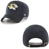 47 NCAA Missouri Tigers Black Clean Up Hat