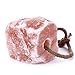 HIJINA Animal Licking Himalayan Pink Salt Lick-100% Natural Pure Salt Block on Rope for Horses, Deer, Goats, Cattle,Rabbits, Long Lasting, 4-6 Lbs