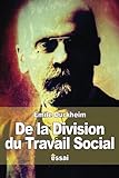 Image de De la Division du Travail Social (French Edition)