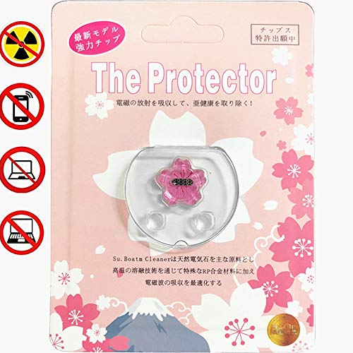 EMF Protection Radiation Device – Radiation Protection for All Electronic Devices - Cell Phone, Laptop, Smartpad - EMF Protection Product 1 Pack (Pink)