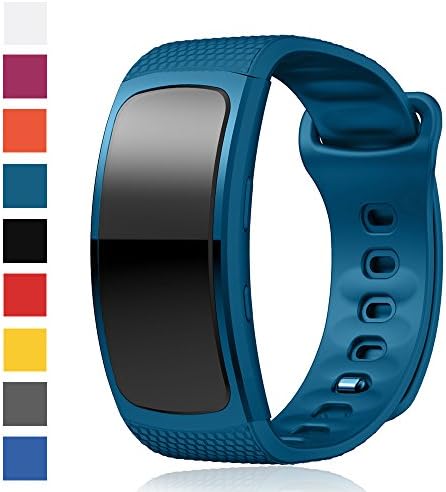 Cyeeson Samsung Gear Fit 2 SM-R360 Watch Replacement Watch Band Soft Silicone Wristband Strap Smartwatch Bracelet Band for Samsung Gear Fit 2 SM-R360