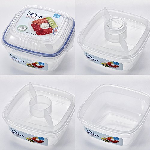 LOCK&LOCK HSM8440T Lock & Lock 32-Oz. Food Plastic Storage Container, 32 Ounce, Clear