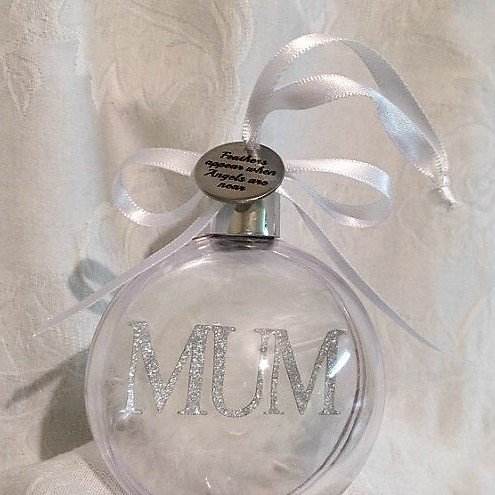 baby loss christmas baubles