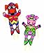 Petmate FATCAT Fat Cat High Flying Sooper Heroes, Multicolor