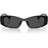 Michael Kors womens Mk2243u Rhodes Universal Fit Oval Sunglasses