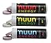 Nuun Energy: Past Formula Vitamin & Caffeine Enhanced Drink Tabs, Mixed Flavors, Box of 3 Tubes